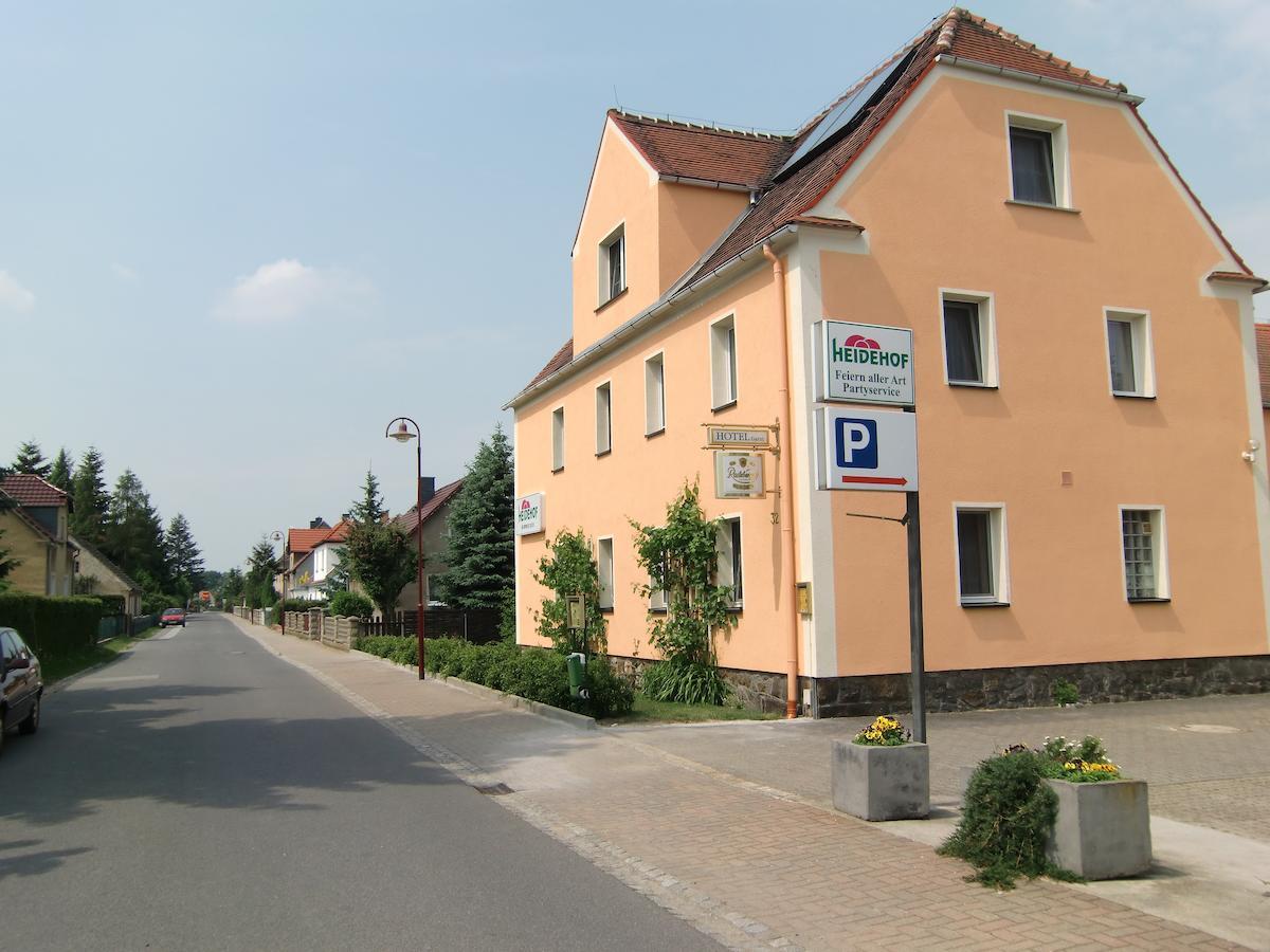 Hotel Heidehof Konigswartha Bagian luar foto